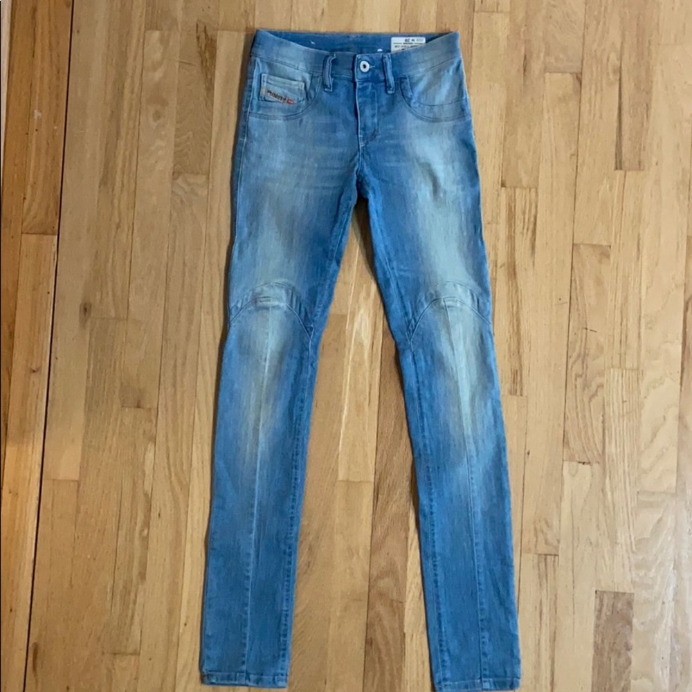 Diesel “BI-BI” jegging with moto detail